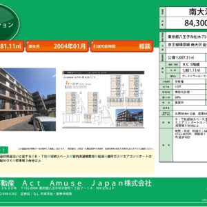 八王子　不動産　投資　　マンション