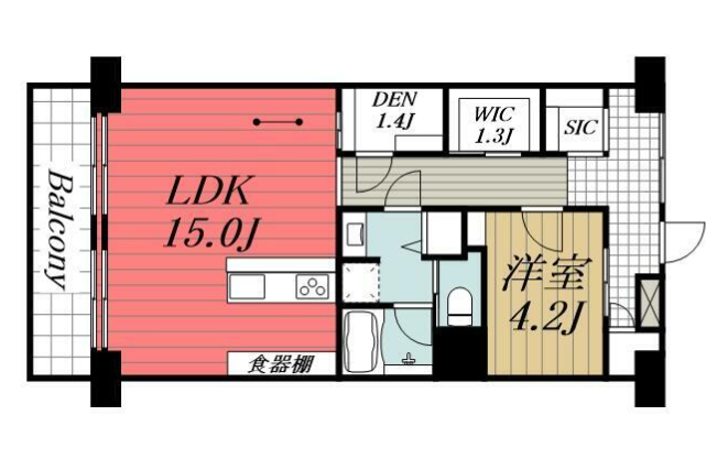 リフォーム リノベーション マンション 管理 物件 不動産 賃貸 1SLDK 1LDK 東京 参考 ウォークインクローゼット サービスルーム シューズインクローゼット 