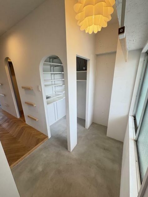 リフォーム リノベーション マンション 管理 物件 不動産 賃貸 1SLDK 1LDK 東京 参考 ウォークインクローゼット サービスルーム シューズインクローゼット 