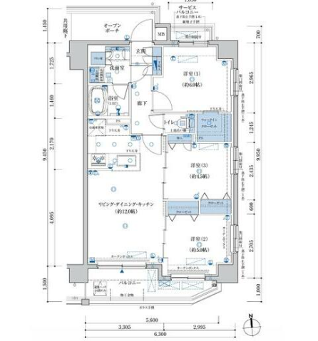 八王子市 八王子 京王八王子駅 八王子駅 駅前 駅近 駅チカ 物件 不動産 賃貸 マンション 新築 3LDK 広い 綺麗 カップル 浴室乾燥機 システムキッチン カウンターキッチン