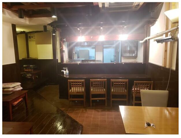 テナント 物件 店舗 飲食 重飲食 居酒屋 バー 居ぬき 居抜き 造作 什器 無償 譲渡 深夜営業 地下 安い