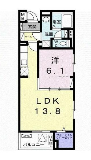八王子市 北野町 八王子駅 北野駅 京王線 1LDK 築浅 マンション ウォークインクローゼット 賃貸 不動産