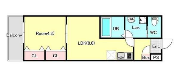 八王子市 椚田町 羽間駅 京王高尾線 1LDK 賃貸 不動産 物件 築浅