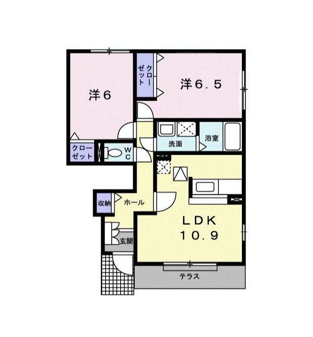 八王子 宇津木町 アパート 貸 物件 賃貸 不動産 八王子市 2LDK 庭 専用庭 駐輪場 駐車場 駐車場