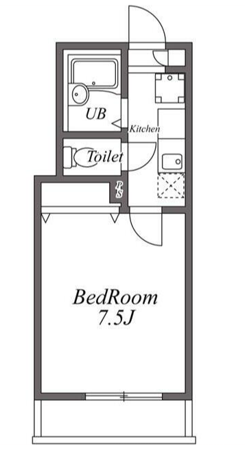 東京 八王子市 1K 暁町 アパート 軽量鉄骨 駐車場 単身 一人暮らし バス・トイレ別 B・T別 綺麗